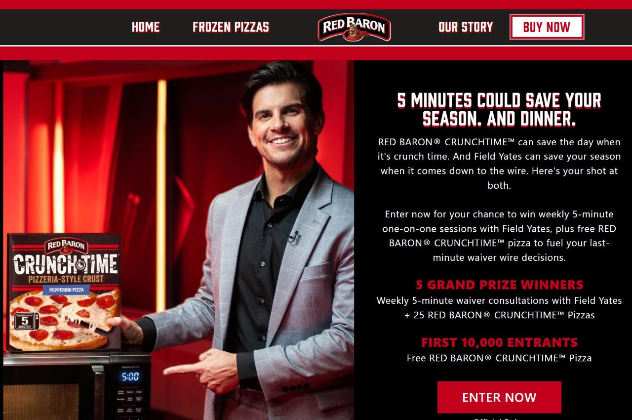 Free Red Baron Crunch Time Pizza – First 10,000