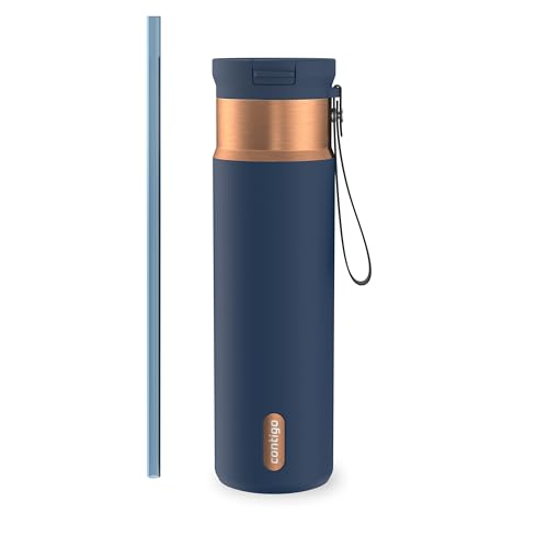 24oz Contigo SnapSeal Stainless Steel Vacuum-Insulated Water Bottle only $17.14 (Reg $32.99)