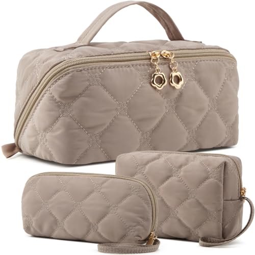 3 Piece YTL Makeup Cosmetic Travel Bag Set